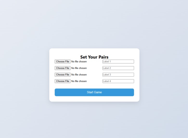 MemoryGame – screenshot 1