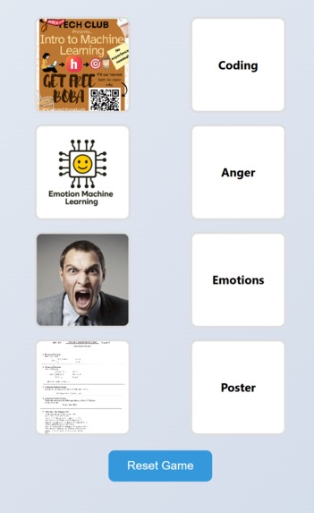 MemoryGame – screenshot 2