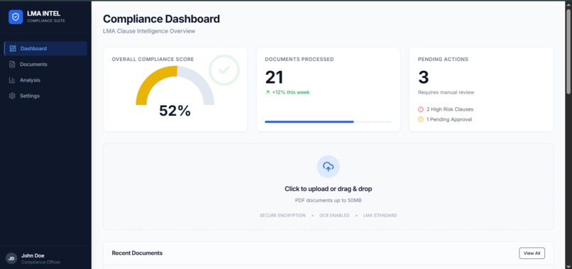 LMA SMART CLAUSE ASSISTANT – screenshot 1