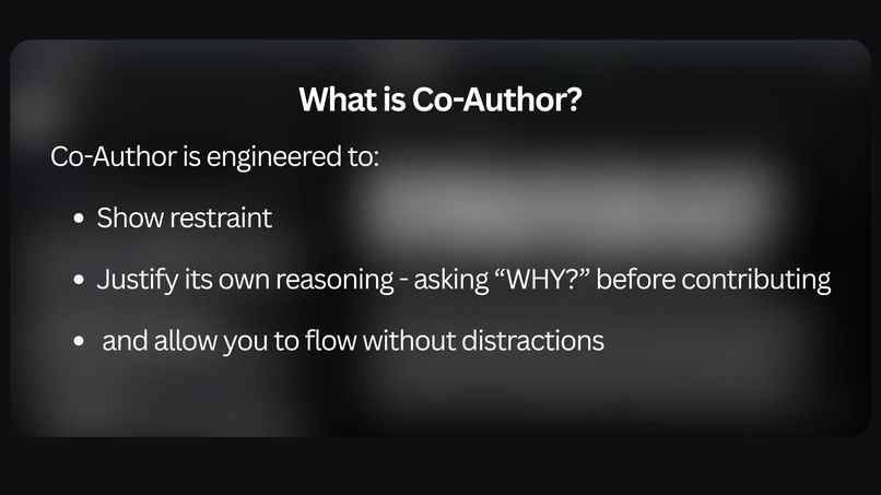 Co-Author AI Autonomous writing agent – screenshot 5