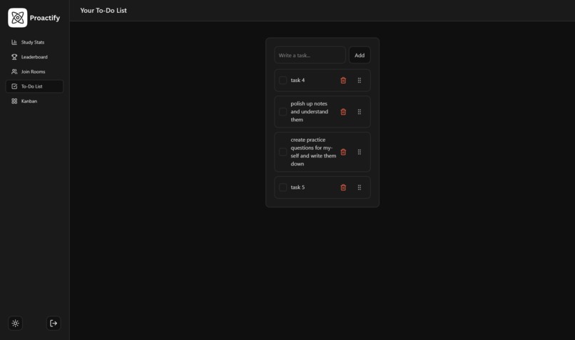 Proactify – screenshot 4