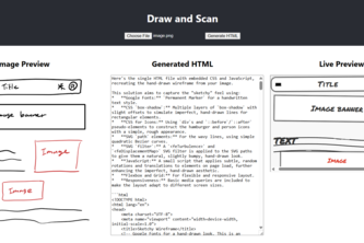 Draw and Scan