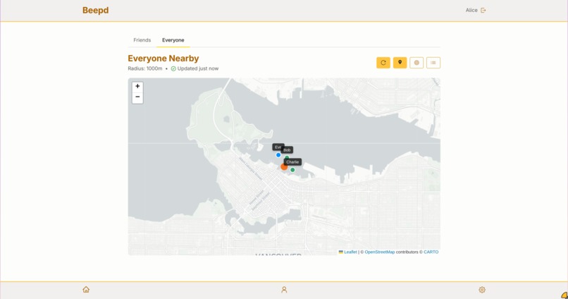 Beepd – screenshot 1