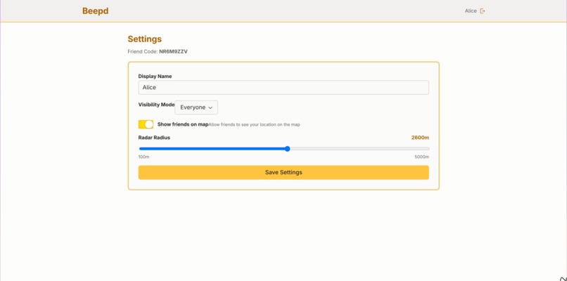 Beepd – screenshot 3
