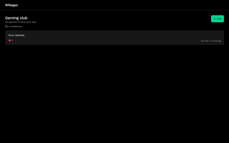 Whisper – screenshot 6