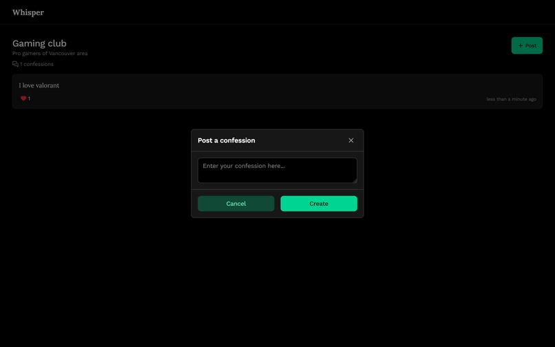 Whisper – screenshot 7