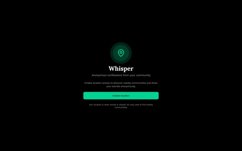 Whisper – screenshot 1