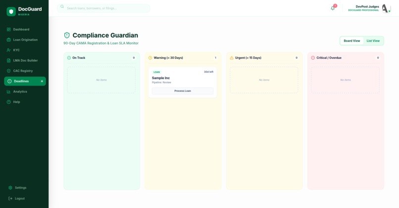 DocGuard (Nigeria) – screenshot 4