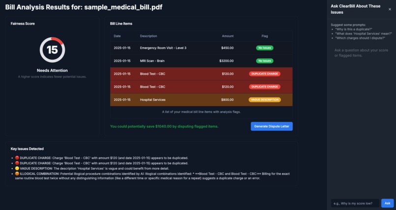 ClearBill – screenshot 3
