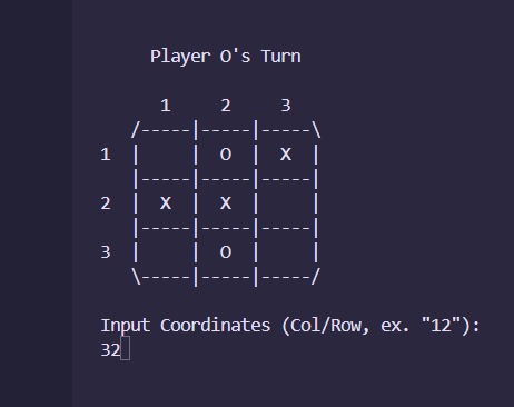 Tic Tac Terminal – screenshot 1