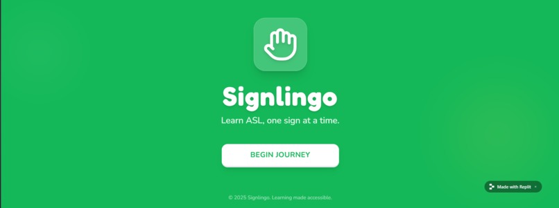 SignLingo – screenshot 1