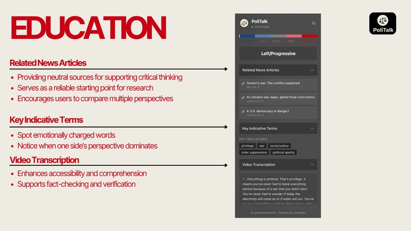 PoliTalk – screenshot 6