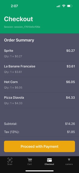 QuickCart – screenshot 3