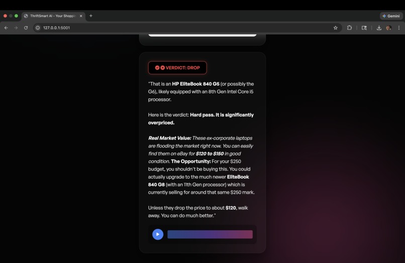 Thrift Smart – screenshot 2