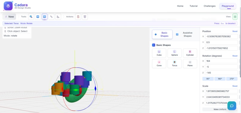 Cadara – AI Powered 3D Design Learning Platform – screenshot 5