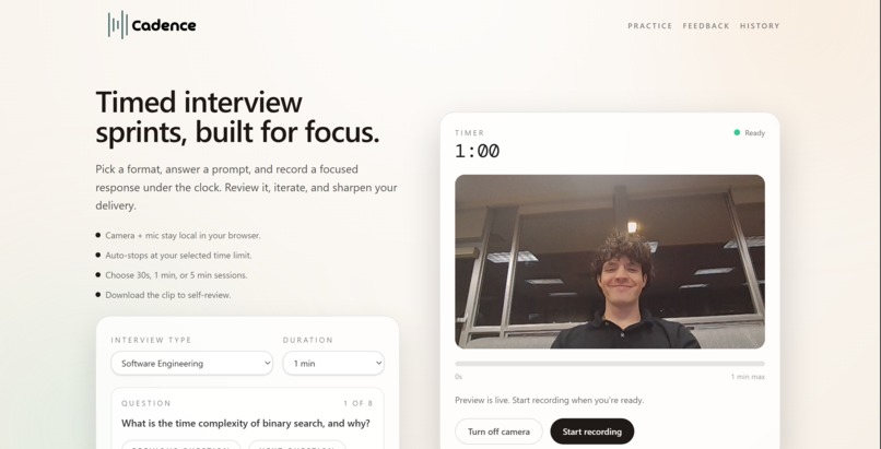 Cadence – screenshot 1
