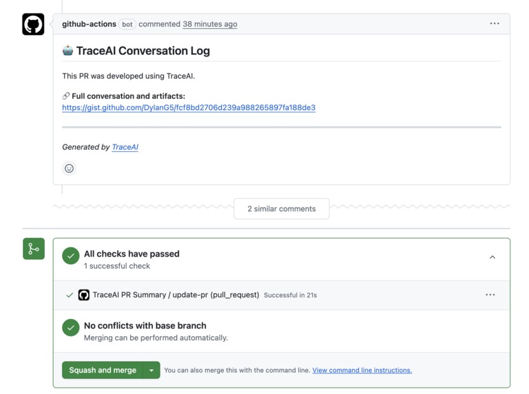 TraceAI – screenshot 3
