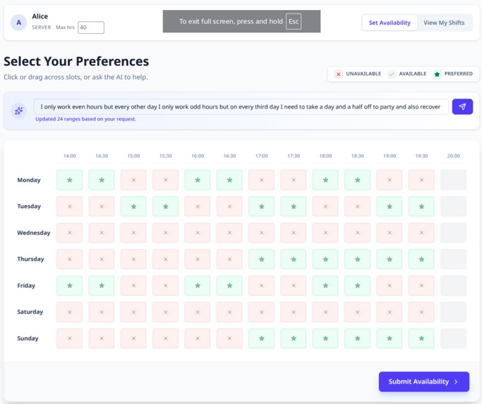 ShiftSync – screenshot 1