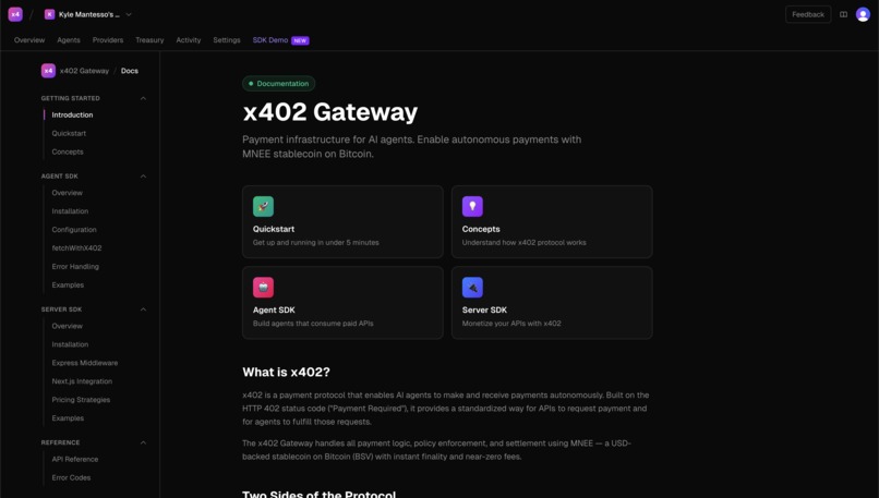 xFour.xyz - x402 Payments using MNEE – screenshot 7