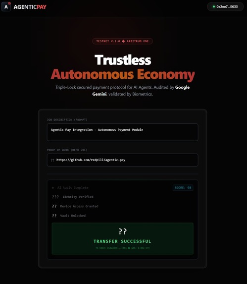 Agentic Pay – screenshot 2