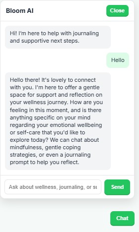 Mindful Moments AI Companion – screenshot 2