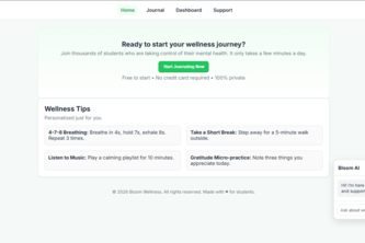 Mindful Moments AI Companion