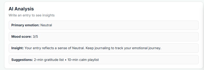 Mindful Moments AI Companion – screenshot 4