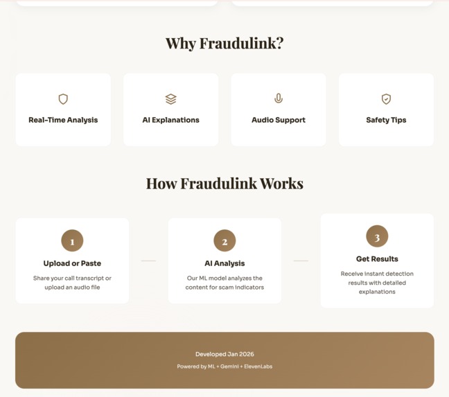 Fraudulink – screenshot 2