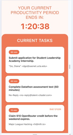 NextUp – screenshot 2