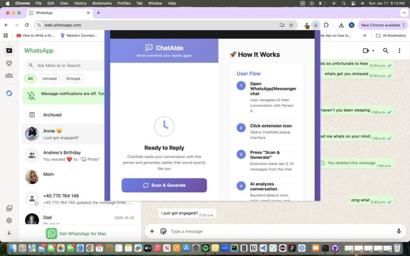 chatAIde – screenshot 1