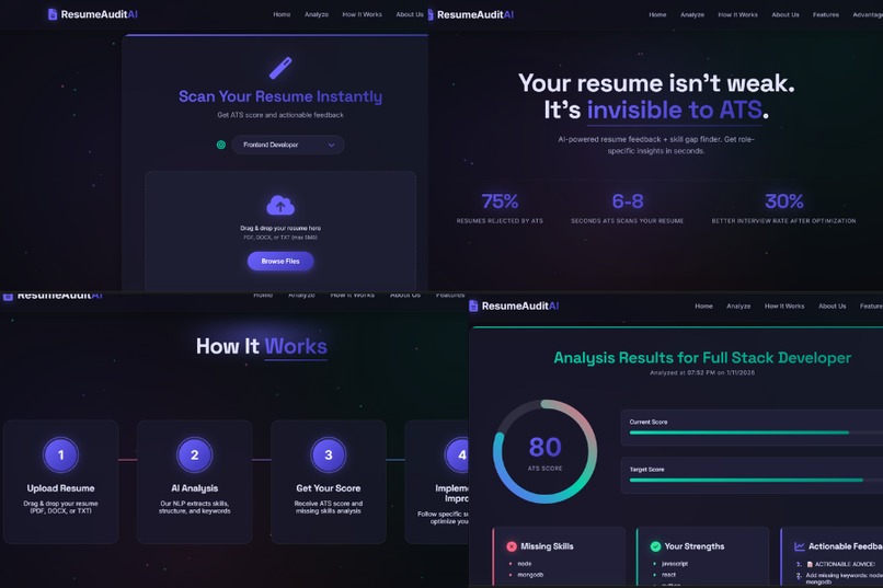 ResumeAudit – screenshot 1