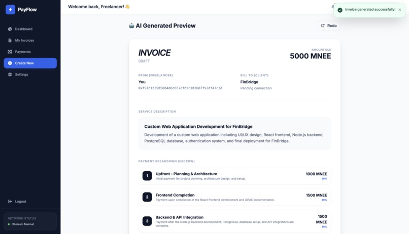 PayFlow – screenshot 2