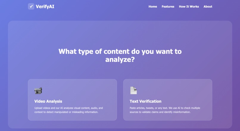 Verify AI – screenshot 2