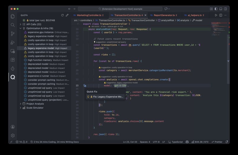 Quota – screenshot 5