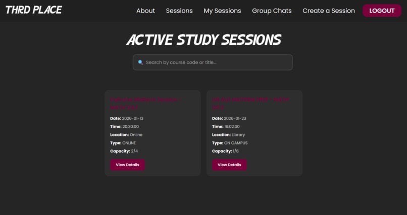 THRD PLACE – screenshot 2