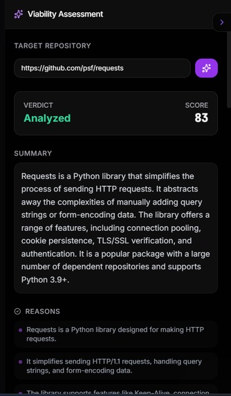 GitConnect – screenshot 2