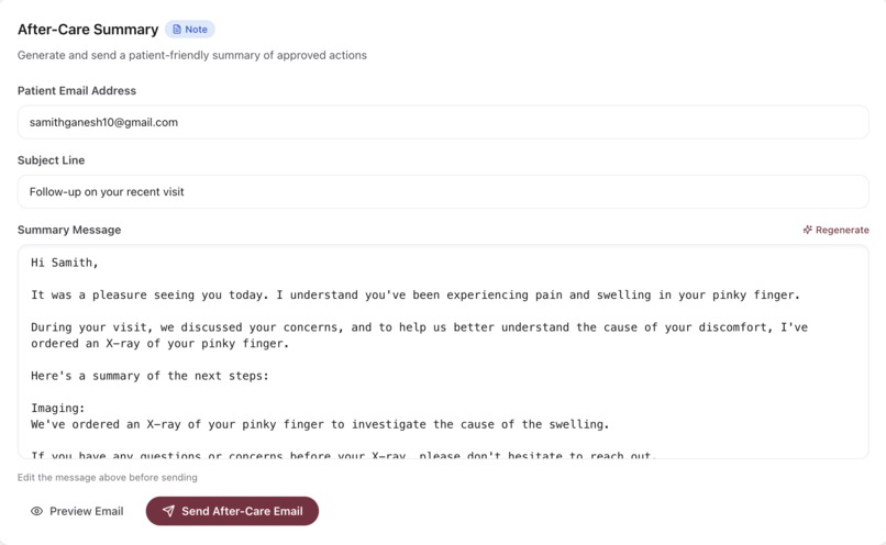 ClinicAct – screenshot 4