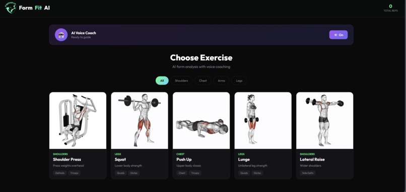FormFit AI – screenshot 1