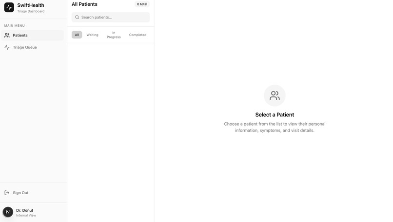 SwiftHealth – screenshot 2