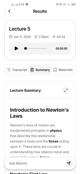 Memry AI – screenshot 7