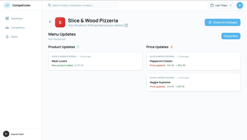 Competiview – screenshot 3