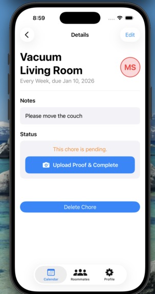 ChoreMate – screenshot 5