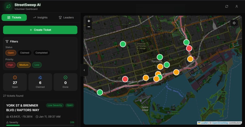 StreetSweep AI – screenshot 1