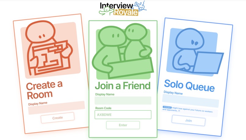 InterviewRoyale – screenshot 2