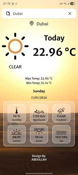 Realtime Weather Insight – screenshot 1