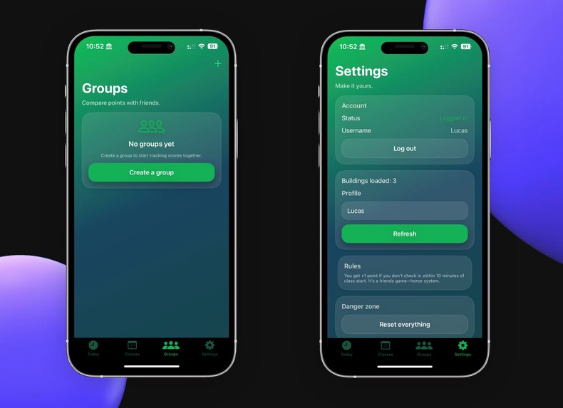 Sched-oosh – screenshot 2