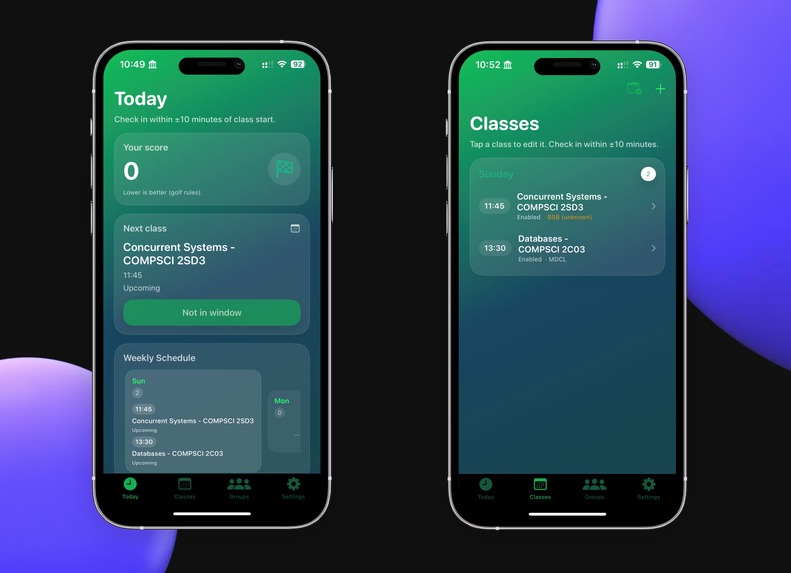 Sched-oosh – screenshot 1