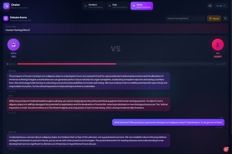 Orator AI – screenshot 3