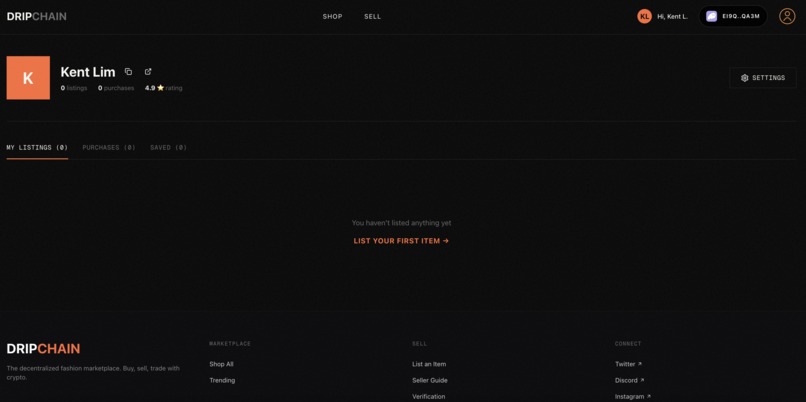 DripChain – screenshot 3