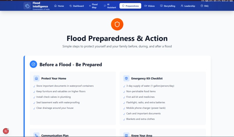 Flood Intelligence Platform – screenshot 5